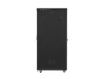 SZAFA INSTALACYJNA RACK STOJĄCA 19" 42U 800X1200 CZARNA DRZWI PERFOROWANE LCD LANBERG (FLAT PACK) V2