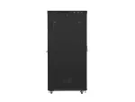 SZAFA INSTALACYJNA RACK STOJĄCA 19" 42U 800X1200 CZARNA DRZWI SZKLANE LCD LANBERG (FLAT PACK) V2