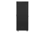 SZAFA INSTALACYJNA RACK STOJĄCA 19" 47U 800X1000 CZARNA DRZWI PERFOROWANE LCD LANBERG (FLAT PACK) V2