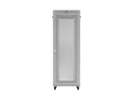 SZAFA INSTALACYJNA RACK STOJĄCA 19" 47U 800X1000 SZARA DRZWI PERFOROWANE LCD LANBERG (FLAT PACK) V2