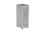 SZAFA INSTALACYJNA RACK STOJĄCA 19" 47U 800X1000 SZARA DRZWI PERFOROWANE LCD LANBERG (FLAT PACK) V2