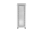 SZAFA INSTALACYJNA RACK STOJĄCA 19" 47U 800X1000 SZARA DRZWI PERFOROWANE LCD LANBERG (FLAT PACK) V2
