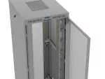 SZAFA INSTALACYJNA RACK STOJĄCA 19" 47U 800X1000 SZARA DRZWI PERFOROWANE LCD LANBERG (FLAT PACK) V2