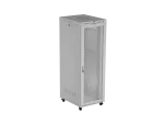 SZAFA INSTALACYJNA RACK STOJĄCA 19" 47U 800X1000 SZARA DRZWI PERFOROWANE LCD LANBERG (FLAT PACK) V2