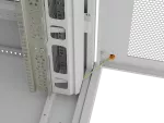SZAFA INSTALACYJNA RACK STOJĄCA 19" 47U 800X1000 SZARA DRZWI PERFOROWANE LCD LANBERG (FLAT PACK) V2