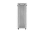 SZAFA INSTALACYJNA RACK STOJĄCA 19" 47U 800X1000 SZARA DRZWI PRZESZKLONE LCD LANBERG (FLAT PACK) V2