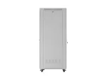 SZAFA INSTALACYJNA RACK STOJĄCA 19" 47U 800X1000 SZARA DRZWI PRZESZKLONE LCD LANBERG (FLAT PACK) V2
