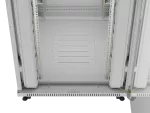 SZAFA INSTALACYJNA RACK STOJĄCA 19" 47U 800X1000 SZARA DRZWI PRZESZKLONE LCD LANBERG (FLAT PACK) V2