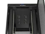 SZAFA INSTALACYJNA RACK STOJĄCA 19" 47U 800X1200 CZARNA DRZWI PERFOROWANE LCD LANBERG (FLAT PACK) V2