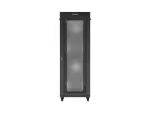 SZAFA INSTALACYJNA RACK STOJĄCA 19" 47U 800X800 CZARNA DRZWI PERFOROWANE LCD LANBERG (FLAT PACK)