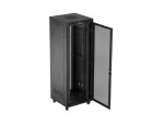 SZAFA INSTALACYJNA RACK STOJĄCA 19" 47U 800X800 CZARNA DRZWI PERFOROWANE LCD LANBERG (FLAT PACK)