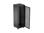 SZAFA INSTALACYJNA RACK STOJĄCA 19" 47U 800X800 CZARNA DRZWI PERFOROWANE LCD LANBERG (FLAT PACK)