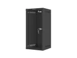 SZAFA INSTALACYJNA RACK WISZĄCA 10" 12U 280X310 CZARNA DRZWI SZKLANE LANBERG (FLAT PACK)