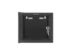 SZAFA INSTALACYJNA RACK WISZĄCA 10" 4U 280X310 CZARNA DRZWI SZKLANE LANBERG (FLAT PACK)