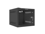 SZAFA INSTALACYJNA RACK WISZĄCA 10" 4U 280X310 CZARNA DRZWI SZKLANE LANBERG (FLAT PACK)