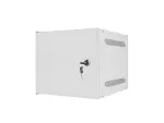 SZAFA INSTALACYJNA RACK WISZĄCA 10" 4U 280X310 SZARA DRZWI METALOWE LANBERG (FLAT PACK)