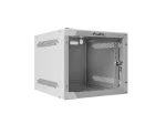 SZAFA INSTALACYJNA RACK WISZĄCA 10" 4U 280X310 SZARA DRZWI SZKLANE LANBERG (FLAT PACK)