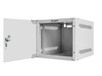 SZAFA INSTALACYJNA RACK WISZĄCA 10" 4U 280X310 SZARA DRZWI SZKLANE LANBERG (FLAT PACK)