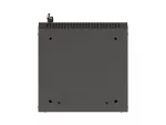 SZAFA INSTALACYJNA RACK WISZĄCA 10" 4U 300X300 CZARNA DRZWI PRZESZKLONE LANBERG (FLAT PACK)
