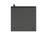 SZAFA INSTALACYJNA RACK WISZĄCA 10" 4U 300X300 CZARNA DRZWI PRZESZKLONE LANBERG (FLAT PACK)