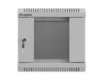 SZAFA INSTALACYJNA RACK WISZĄCA 10" 4U 300X300 SZARA DRZWI PRZESZKLONE LANBERG (FLAT PACK)