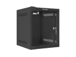 SZAFA INSTALACYJNA RACK WISZĄCA 10" 6U 280X310 CZARNA DRZWI SZKLANE LANBERG (FLAT PACK)