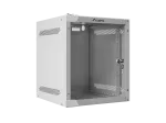 SZAFA INSTALACYJNA RACK WISZĄCA 10" 6U 280X310 SZARA DRZWI SZKLANE LANBERG (FLAT PACK)