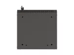 SZAFA INSTALACYJNA RACK WISZĄCA 10" 6U 300X300 CZARNA DRZWI PRZESZKLONE LANBERG (FLAT PACK)