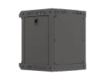 SZAFA INSTALACYJNA RACK WISZĄCA 10" 6U 300X300 CZARNA DRZWI PRZESZKLONE LANBERG (FLAT PACK)