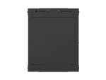 SZAFA INSTALACYJNA RACK WISZĄCA 10" 6U 300X300 CZARNA DRZWI PRZESZKLONE LANBERG (FLAT PACK)