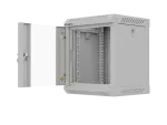 SZAFA INSTALACYJNA RACK WISZĄCA 10" 6U 300X300 SZARA DRZWI PRZESZKLONE LANBERG (FLAT PACK)