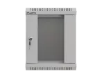 SZAFA INSTALACYJNA RACK WISZĄCA 10" 6U 300X300 SZARA DRZWI PRZESZKLONE LANBERG (FLAT PACK)