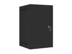 SZAFA INSTALACYJNA RACK WISZĄCA 10" 9U 280X310 CZARNA DRZWI METALOWE LANBERG (FLAT PACK)
