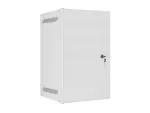 SZAFA INSTALACYJNA RACK WISZĄCA 10" 9U 280X310 SZARA DRZWI METALOWE LANBERG (FLAT PACK)