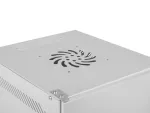 SZAFA INSTALACYJNA RACK WISZĄCA 10" 9U 280X310 SZARA DRZWI METALOWE LANBERG (FLAT PACK)
