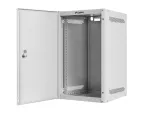 SZAFA INSTALACYJNA RACK WISZĄCA 10" 9U 280X310 SZARA DRZWI METALOWE LANBERG (FLAT PACK)