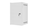 SZAFA INSTALACYJNA RACK WISZĄCA 10" 9U 280X310 SZARA DRZWI METALOWE LANBERG (FLAT PACK)