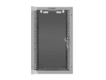 SZAFA INSTALACYJNA RACK WISZĄCA 10" 9U 280X310 SZARA DRZWI SZKLANE LANBERG (FLAT PACK)