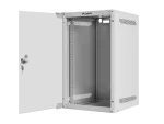 SZAFA INSTALACYJNA RACK WISZĄCA 10" 9U 280X310 SZARA DRZWI SZKLANE LANBERG (FLAT PACK)