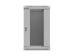 SZAFA INSTALACYJNA RACK WISZĄCA 10" 9U 300X300 SZARA DRZWI PRZESZKLONE LANBERG (FLAT PACK)