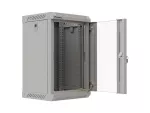 SZAFA INSTALACYJNA RACK WISZĄCA 10" 9U 300X300 SZARA DRZWI PRZESZKLONE LANBERG (FLAT PACK)