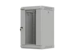 SZAFA INSTALACYJNA RACK WISZĄCA 10" 9U 300X300 SZARA DRZWI PRZESZKLONE LANBERG (FLAT PACK)