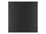 SZAFA INSTALACYJNA RACK WISZĄCA 19" 12U 600X450 CZARNA LANBERG (FLAT PACK) V2