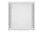 SZAFA INSTALACYJNA RACK WISZĄCA 19" 12U 600X450 SZARA DRZWI METALOWE LANBERG (FLAT PACK)
