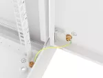 SZAFA INSTALACYJNA RACK WISZĄCA 19" 12U 600X450 SZARA DRZWI METALOWE LANBERG (FLAT PACK)