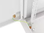 SZAFA INSTALACYJNA RACK WISZĄCA 19" 12U 600X450 SZARA DRZWI METALOWE LANBERG (FLAT PACK)