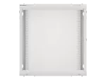 SZAFA INSTALACYJNA RACK WISZĄCA 19" 12U 600X450 SZARA DRZWI METALOWE LANBERG (FLAT PACK)