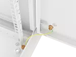 SZAFA INSTALACYJNA RACK WISZĄCA 19" 12U 600X450 SZARA DRZWI METALOWE LANBERG (FLAT PACK)