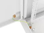 SZAFA INSTALACYJNA RACK WISZĄCA 19" 12U 600X450 SZARA DRZWI METALOWE LANBERG (FLAT PACK)