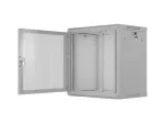 SZAFA INSTALACYJNA RACK WISZĄCA 19" 12U 600X450 SZARA DRZWI PERFOROWANE LANBERG (FLAT PACK)